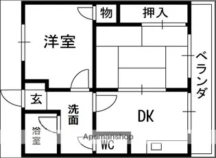 大阪府守口市梶町4丁目【マンション】の間取り