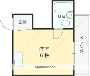 寝屋川コスモシティ【103号室】の間取り