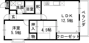 メゾン・ド・エルGE【4階】の間取り