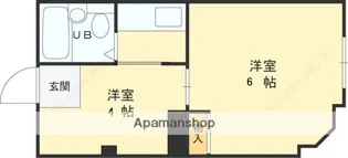 ポップ高槻【3階】の間取り