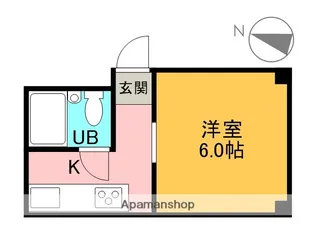 クラブメゾン甲子園ウエスト【303号室】の間取り