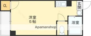 レジデンス緑【3A号室】の間取り