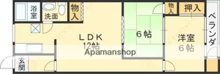 大和田ハイム【A610号室】の間取り