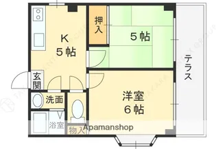 ベルハズバンド【1階】の間取り
