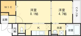 ライル Ⅰ【1階】の間取り
