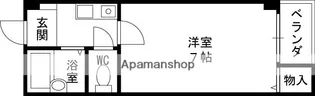 メゾン・パルク【203号室】の間取り