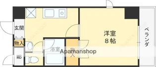ヴェリッシモ芥川【3階】の間取り