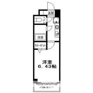 メリックビル【4階】の間取り