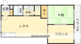 エクセルⅡ【202号室】の間取り