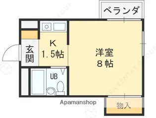 ジョイフルくずはⅠ【4階】の間取り