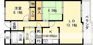 さくら館【2階】の間取り