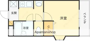 ステラハウス15【1階】の間取り