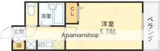 プレリュード津之江【1階】の間取り