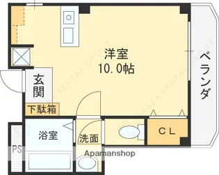 シルフィード守口【4階】の間取り