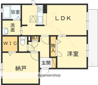 カサヴェルデB棟【205号室】の間取り