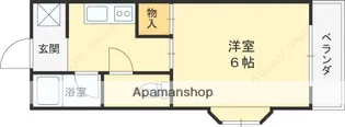1Kの間取り画像