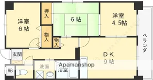 メゾン共栄【7階】の間取り