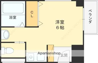 HAL高槻弐番館【3階】の間取り