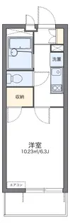 レオパレスセブンスヒルⅤ【3階】の間取り