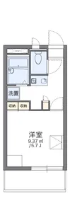 レオパレス千石西【3階】の間取り