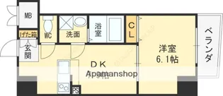 M’プラザ守口【6階】の間取り