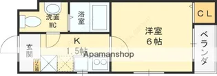 MEETS大宮【302号室】の間取り