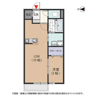 新森グリーンハイツ【202号室号室】の間取り