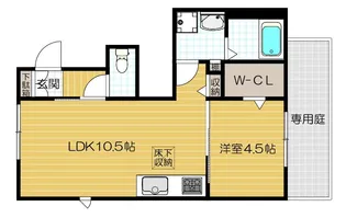 草風(そうふう)【102号室号室】の間取り
