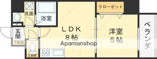 アーリーズ守口【3階】の間取り
