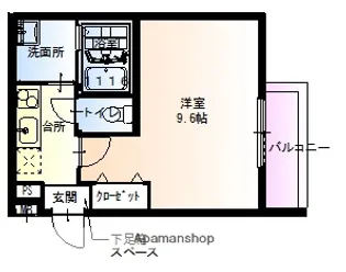 フジパレス大日東町【2階】の間取り