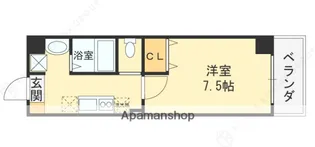 みおつくし今市【6階】の間取り