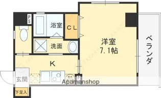 DAP千林【3階】の間取り