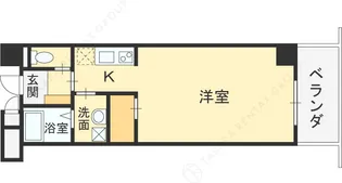 リベルテ交野【702号室】の間取り