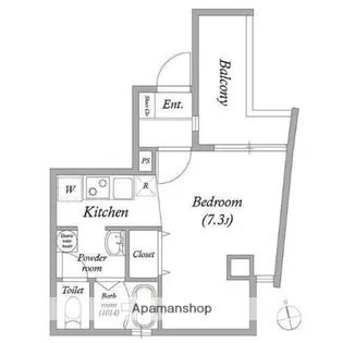 DAP大和田【8階】の間取り