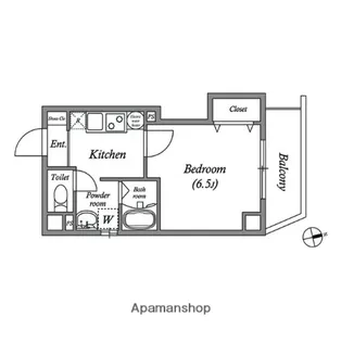 DAP大和田【4階】の間取り