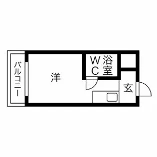 グリーンシティ21【3階】の間取り