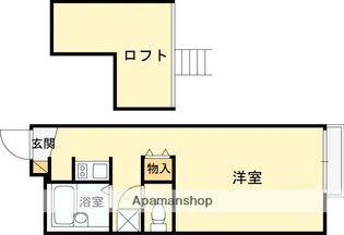 ビアンコ門真南Ⅰ【203号室】の間取り