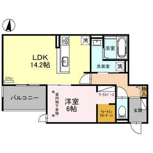 FELICE【3階】の間取り