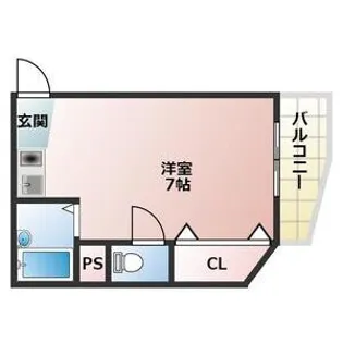 コロナハイツ【4階】の間取り