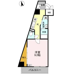 アンリシールⅢ【2階】の間取り