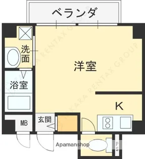 ガーデンヒルズ守口【703号室】の間取り