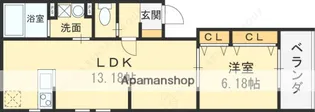 CIEL COURT門真南【3階】の間取り