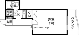 大阪府高槻市大畑町【マンション】の間取り