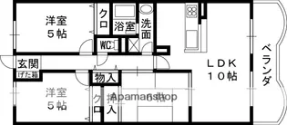 大阪府高槻市上土室1丁目【マンション】の間取り