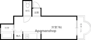 大阪府高槻市奈佐原4丁目【アパート】の間取り