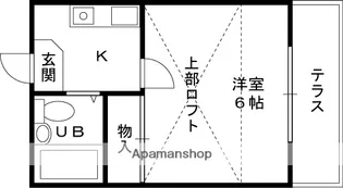 メゾン・デュ・ソレイユ【1階】の間取り
