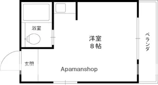 マンションMIKI【2階】の間取り
