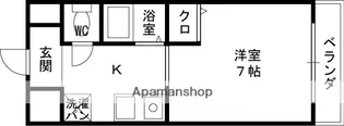 CASAROSEHILL【708号室】の間取り