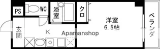 ラボ城北【6階】の間取り