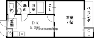 K’Sマンション【3階】の間取り